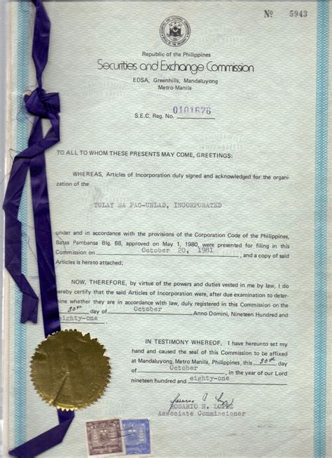 sec registration for neighborhood association.
